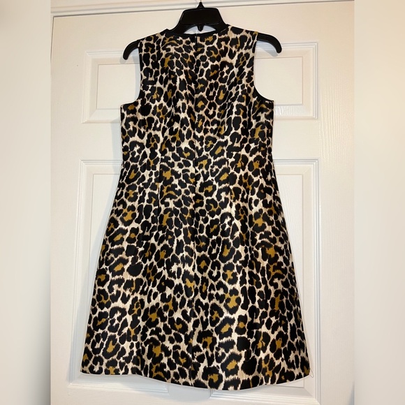 J.Crew Leopard Print Sleeveless Dress Size 2. - Picture 6 of 10